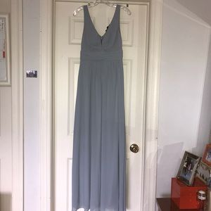Blue Flowy Dress